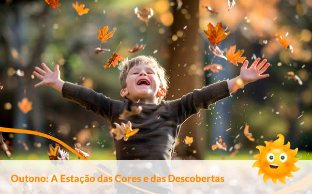 Outono: A Estação das Cores e das Descobertas. Externato Sol Nascente