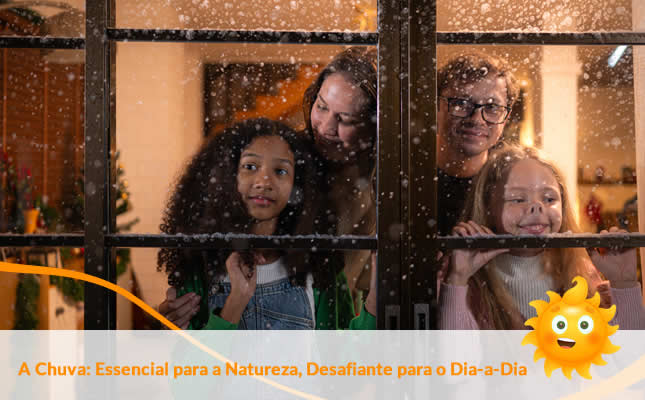 A Chuva. Essencial para a Natureza, Desafiante para o Dia-a-Dia. Externato Sol Nascente