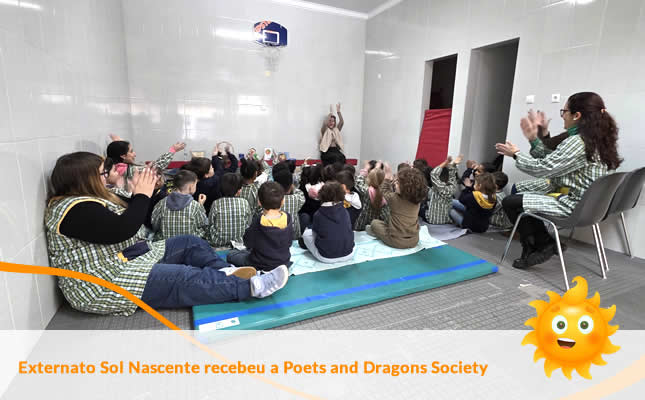Externato Sol Nascente recebeu a Poets and Dragons Society