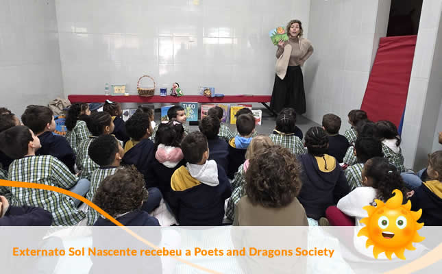 Externato Sol Nascente recebeu a Poets and Dragons Society