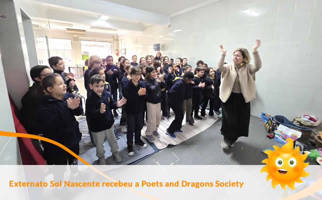 Externato Sol Nascente recebeu a Poets and Dragons Society