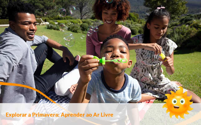 Explorar a Primavera: Aprender ao Ar Livre. Externato Sol Nascente